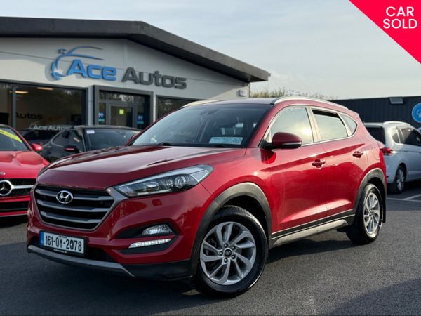 Hyundai Tucson SUV, Diesel, 2016, Red