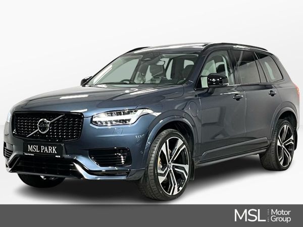 Volvo XC90 SUV, Petrol Hybrid, 2022, Blue