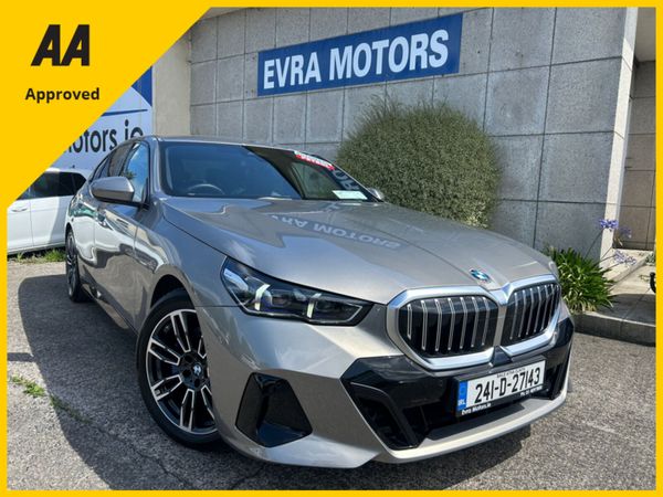 BMW 5-Series Saloon, Petrol, 2024, Grey