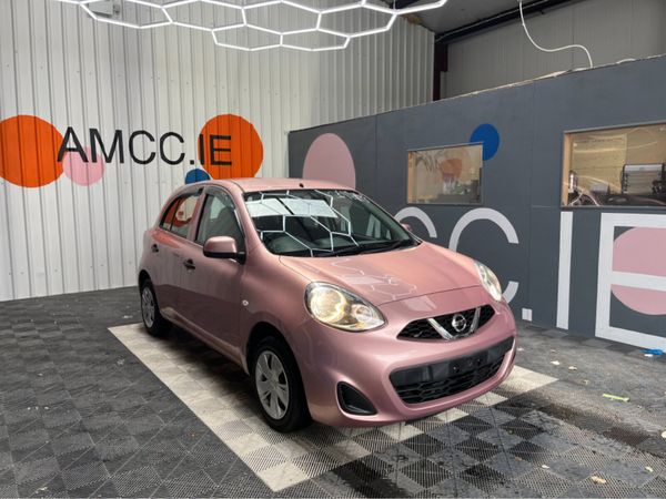 Nissan March Hatchback, Petrol, 2017, Pink
