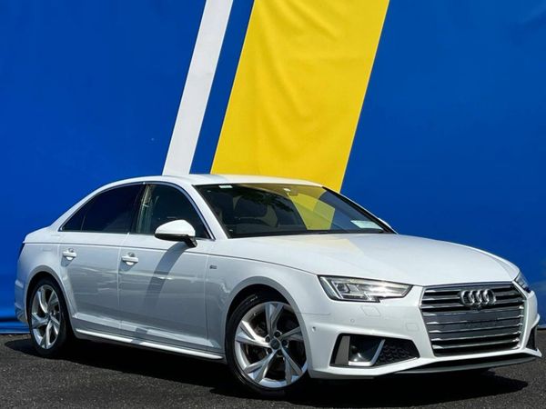 Audi A4 Saloon, Petrol, 2019, White