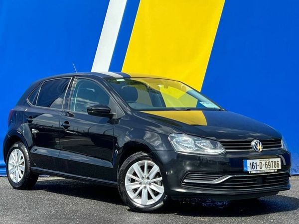 Volkswagen Polo Hatchback, Petrol, 2016, Black