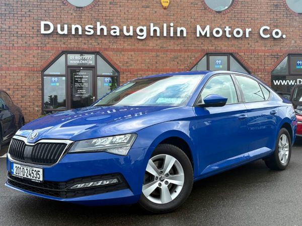 Skoda Superb Saloon, Petrol, 2020, Blue