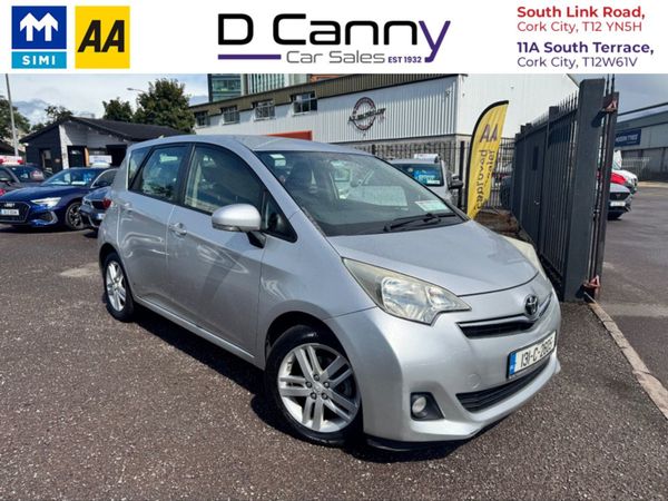 Toyota Verso-S MPV, Petrol, 2013, Silver