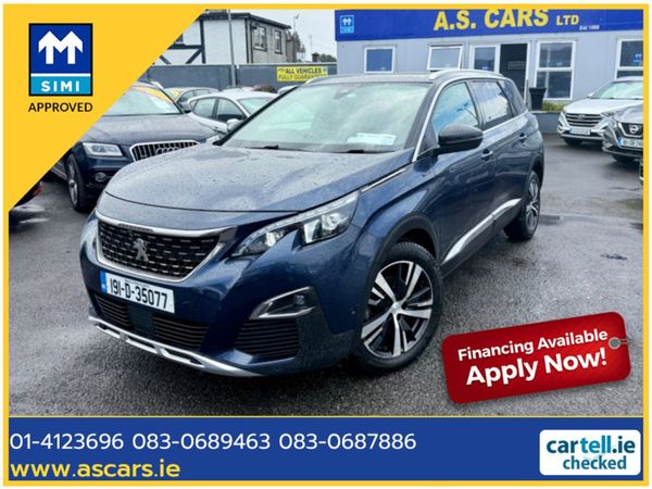 Peugeot 5008 MPV, Diesel, 2019, Blue