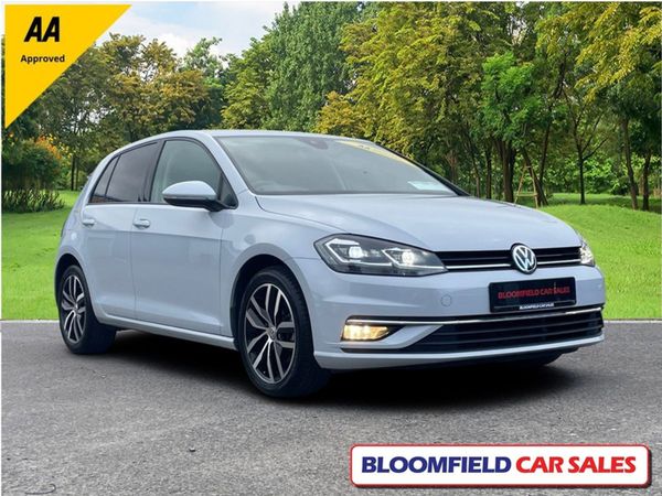 Volkswagen Golf Hatchback, Petrol, 2017, White