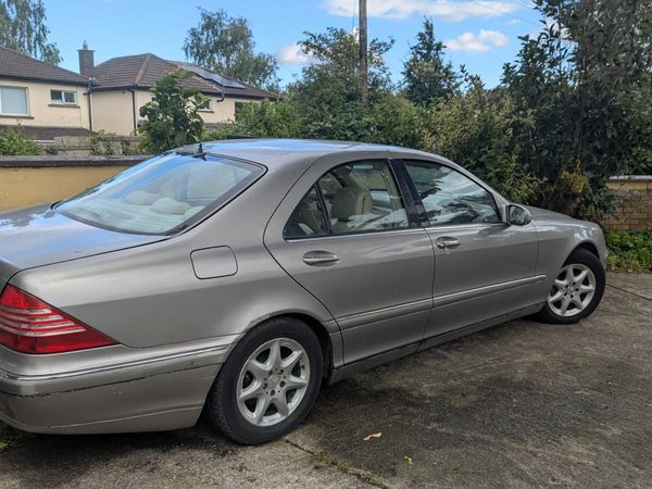 Mercedes-Benz S-Class Saloon, Diesel, 2003, Silver