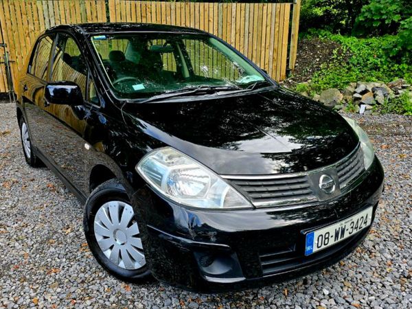 Nissan Tiida Saloon, Petrol, 2008, Black