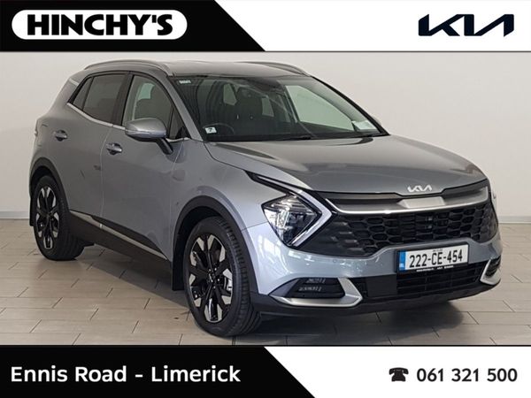Kia Sportage SUV, Petrol Plug-in Hybrid, 2022, Grey