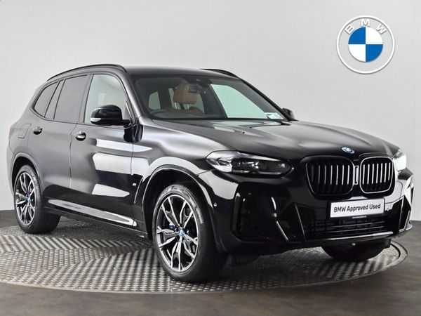 BMW X3 SUV, Petrol Plug-in Hybrid, 2023, Black