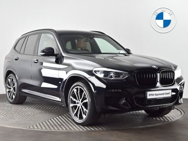 BMW X3 SUV, Petrol Plug-in Hybrid, 2021, Black