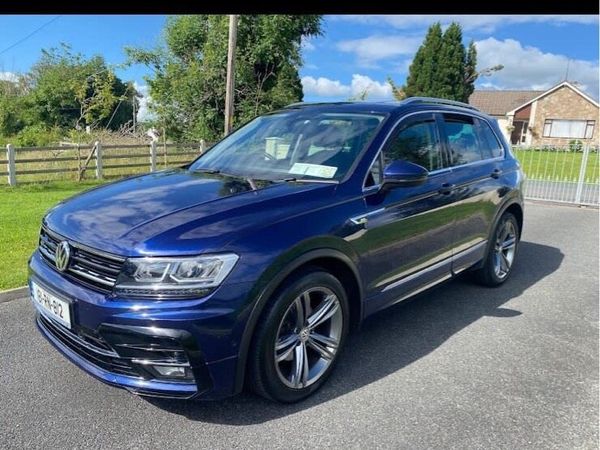 Volkswagen Tiguan SUV, Diesel, 2018, Blue