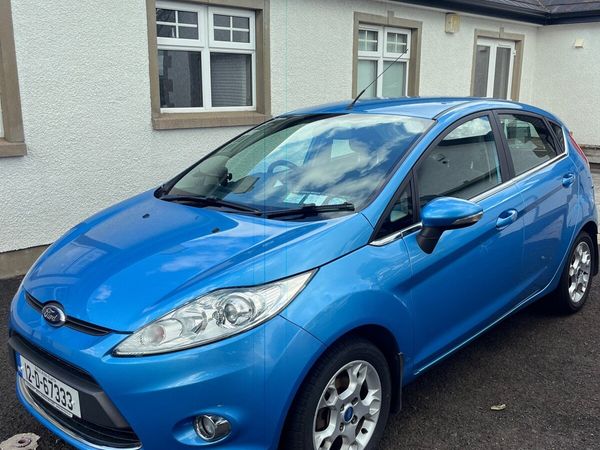 Ford Fiesta Hatchback, Petrol, 2012, Blue