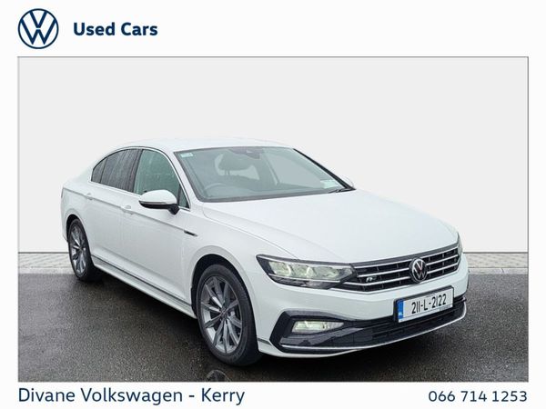 Volkswagen Passat Saloon, Diesel, 2021, White