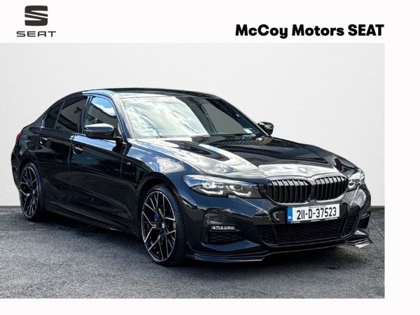 BMW 3-Series Saloon, Petrol Plug-in Hybrid, 2021, Black