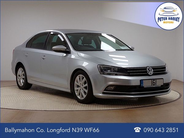 Volkswagen Jetta Saloon, Diesel, 2016, Silver