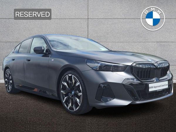BMW 5-Series Saloon, Petrol Plug-in Hybrid, 2025, Grey