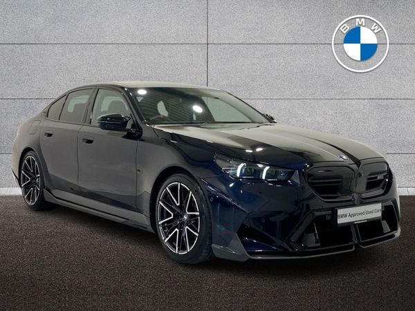 BMW M5 Saloon, Petrol Plug-in Hybrid, 2024, Black