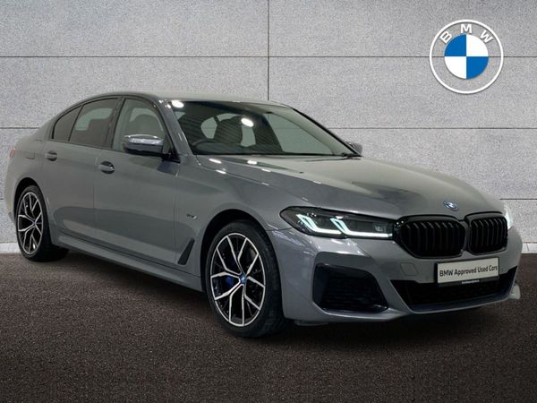 BMW 5-Series Saloon, Petrol Plug-in Hybrid, 2023, Grey