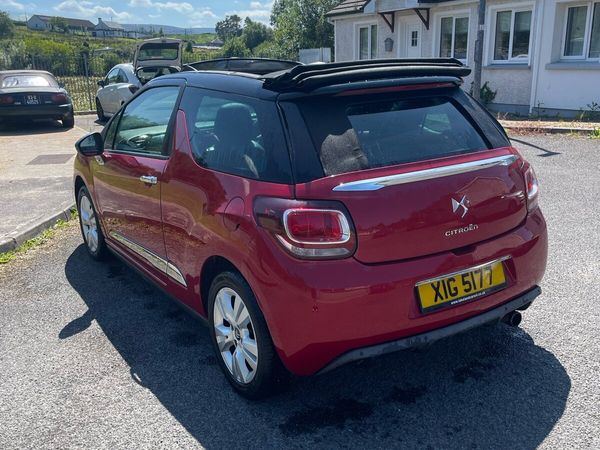 Citroen DS 3 Convertible, Petrol, 2013, Red