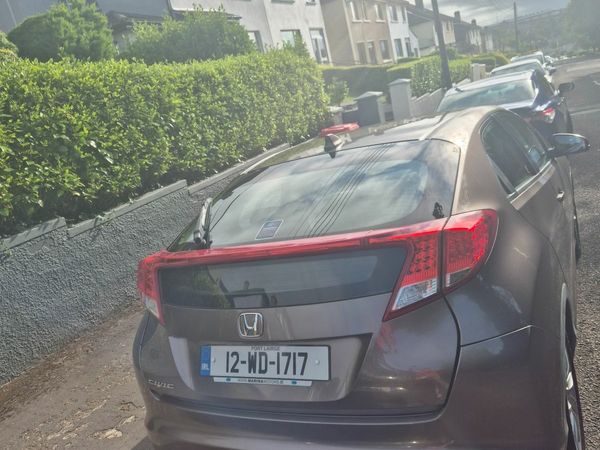 Honda Civic Hatchback, Petrol, 2012, Brown