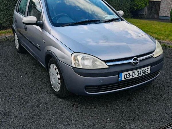 Opel Corsa Hatchback, Petrol, 2003, Silver