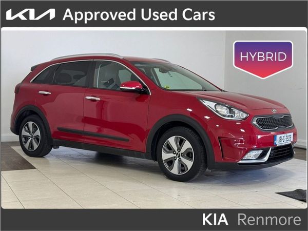 Kia Niro Estate, Hybrid, 2018, Red