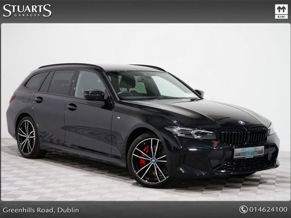 BMW 3-Series Estate, Hybrid, 2024, Black