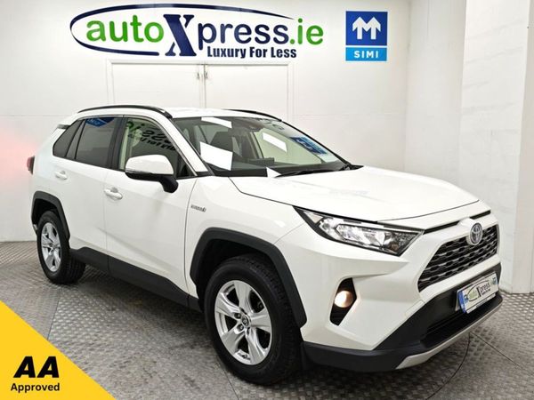Toyota RAV4 Estate, Hybrid, 2020, White