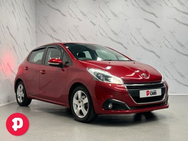 Peugeot 208 Hatchback, Petrol, 2018, Red