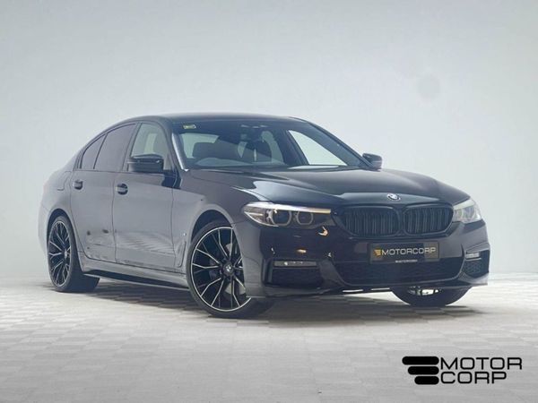 BMW 5-Series Saloon, Hybrid, 2020, Black