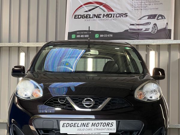 Nissan March Hatchback, Petrol, 2017, Black