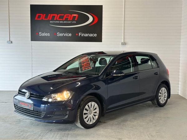 Volkswagen Golf Hatchback, Diesel, 2016, Blue