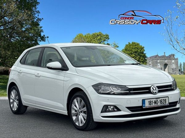 Volkswagen Polo Hatchback, Petrol, 2018, White