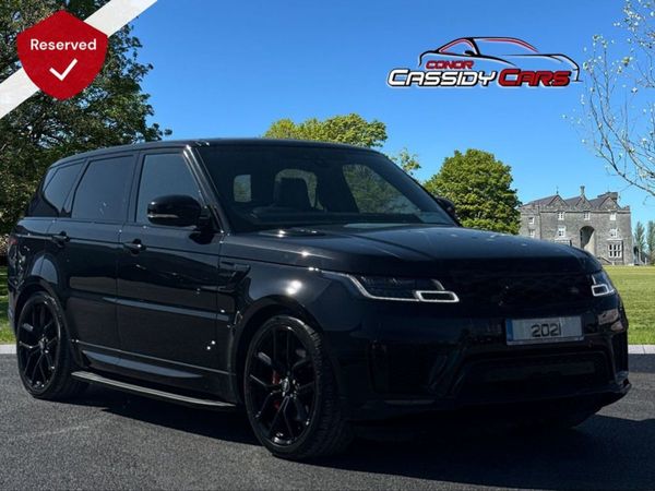 Land Rover Range Rover Sport Estate, Hybrid, 2021, Black