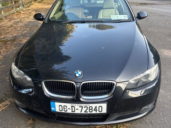 BMW 3-Series Coupe, Diesel, 2008, Black