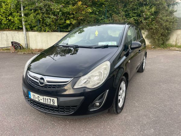 Opel Corsa Hatchback, Petrol, 2011, Black
