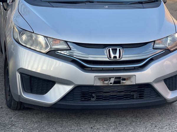 Honda Fit Hatchback, Petrol Hybrid, 2015, Silver