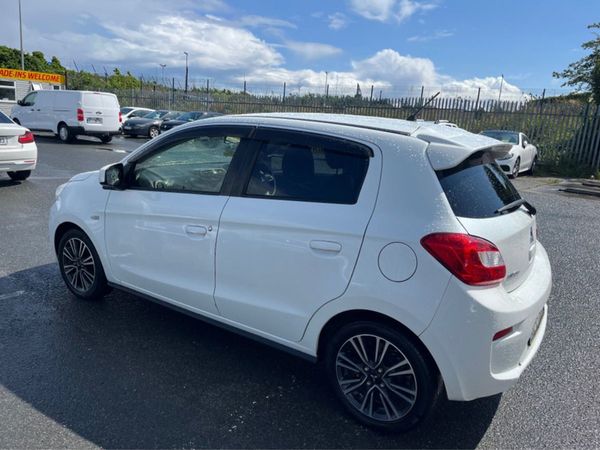 Mitsubishi Mirage Hatchback, Petrol, 2019, White