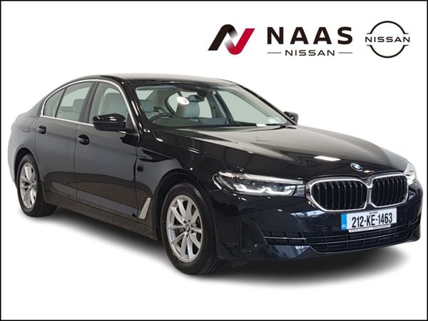 BMW 5-Series Saloon, Diesel, 2021, Black