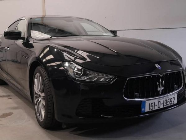 Maserati Ghibli Saloon, Diesel, 2015, Black