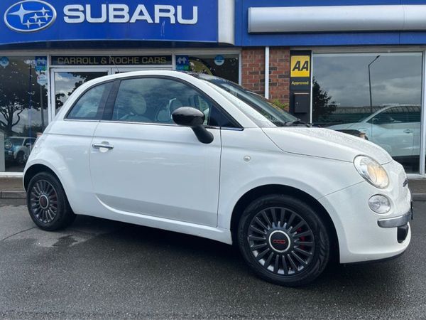 Fiat 500 Hatchback, Petrol, 2012, White