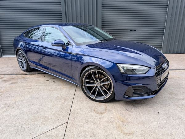 Audi A5 Coupe, Diesel Hybrid, 2020, Blue