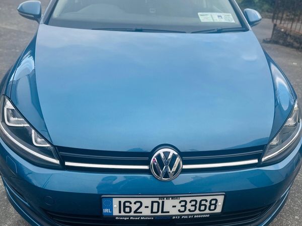 Volkswagen Golf Hatchback, Petrol, 2016, Blue