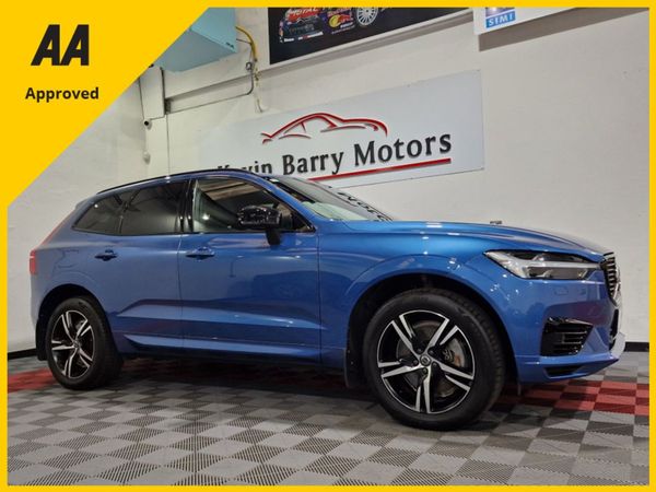 Volvo XC60 SUV, Petrol Hybrid, 2021, Blue