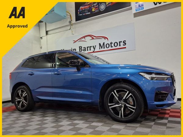 Volvo XC60 SUV, Petrol Plug-in Hybrid, 2021, Blue