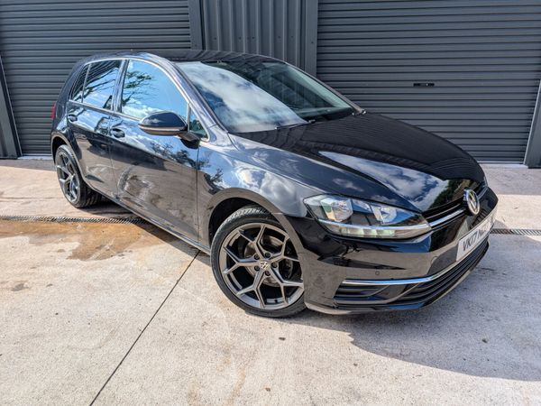 Volkswagen Golf Hatchback, Diesel, 2017, Black