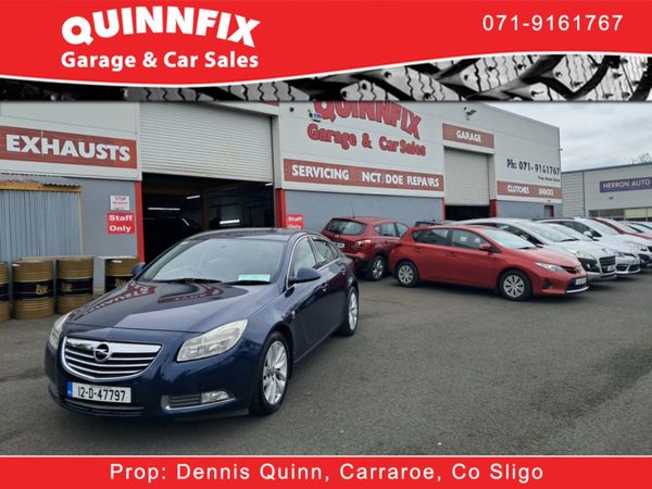 Vauxhall Insignia Hatchback, Diesel, 2012, Blue