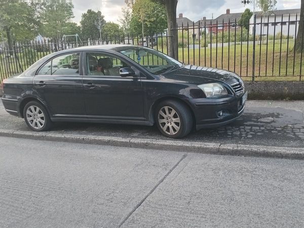 Toyota Avensis Saloon, Petrol, 2008, Black