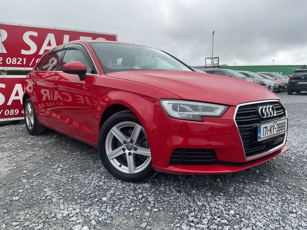 Audi A3 Hatchback, Petrol, 2017, Red